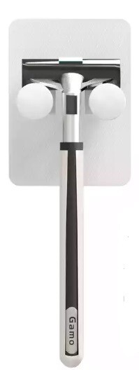 4 Pcs Adjustable Razor Holder for Shower - Self-Adhesive Waterproof Shaver Hooks