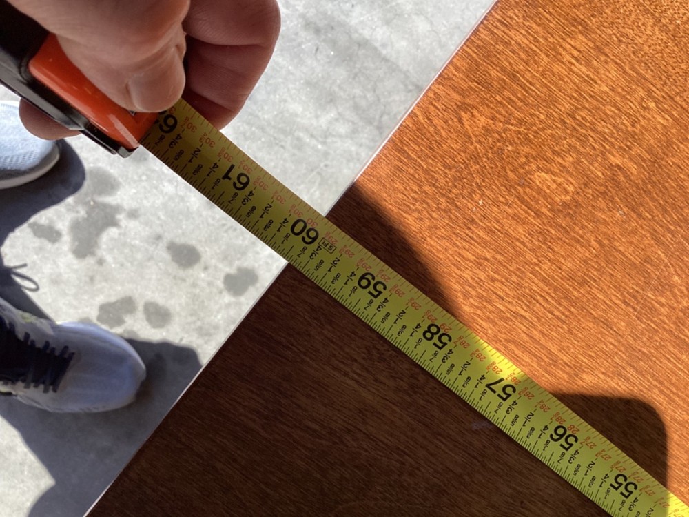 Large Hitchcock Drop Leaf Table Beautiful Some Flaws