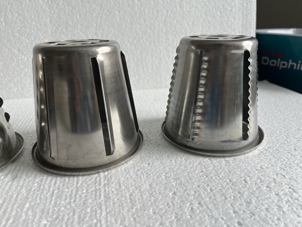 KitchenAid Replacement Cones K 1-5 (5) Slice, Grate, Shred Good Condition