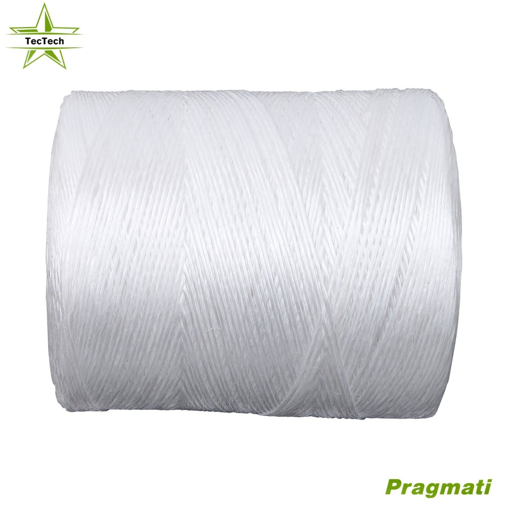 6300 Feet 156lbs Tensile Strength Polypropylene Tying Twine for Pulling, Loading