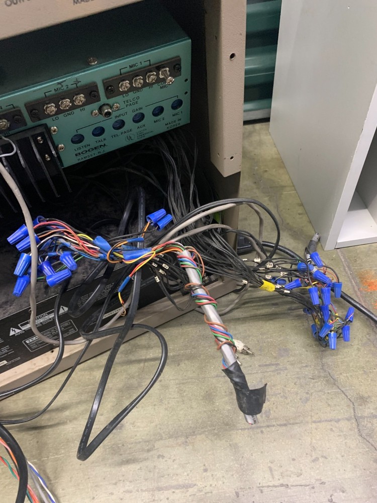 Bogen Model MCP35A Two-Way Communication Master Control Panel