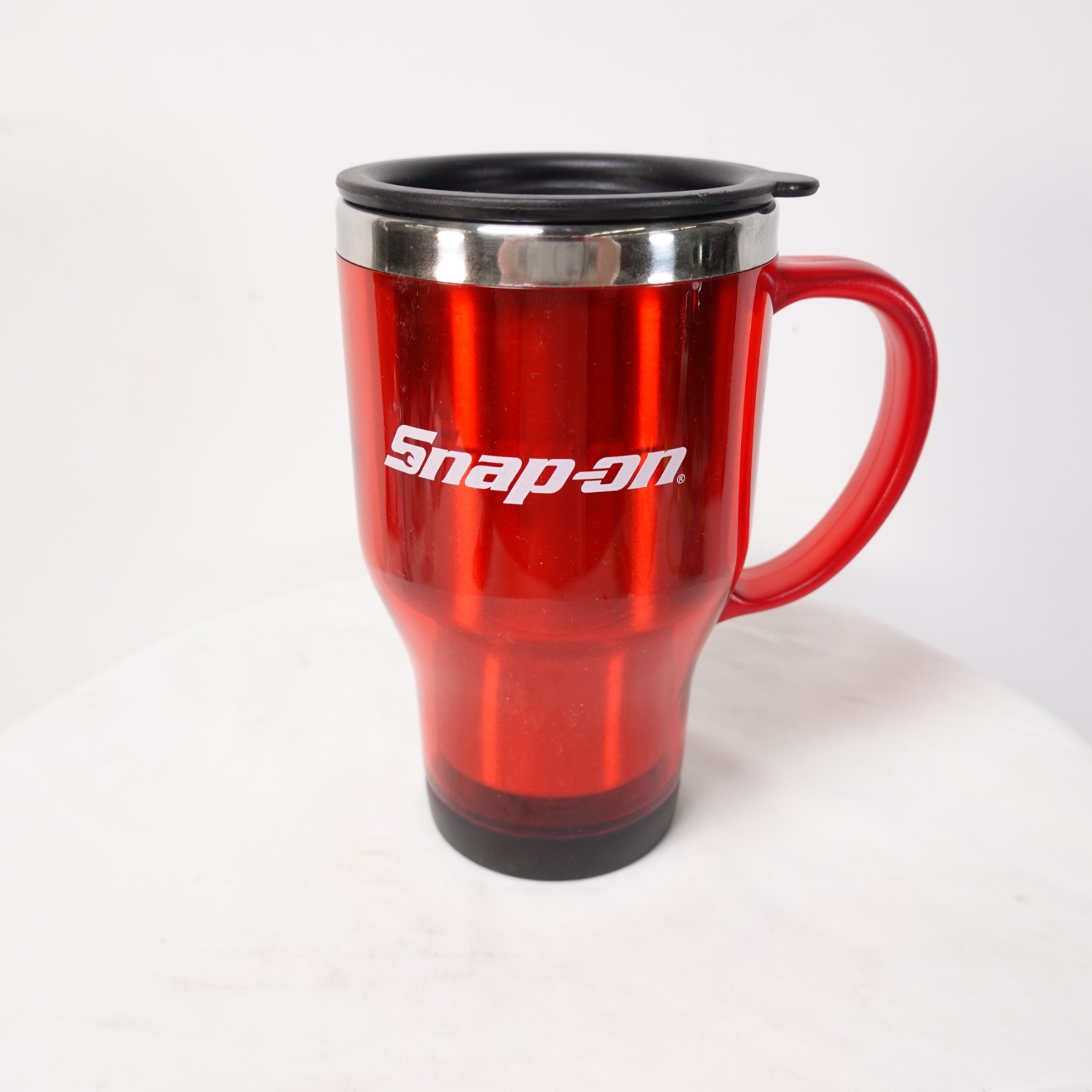 Snap On New Red Insulated Travel Mug