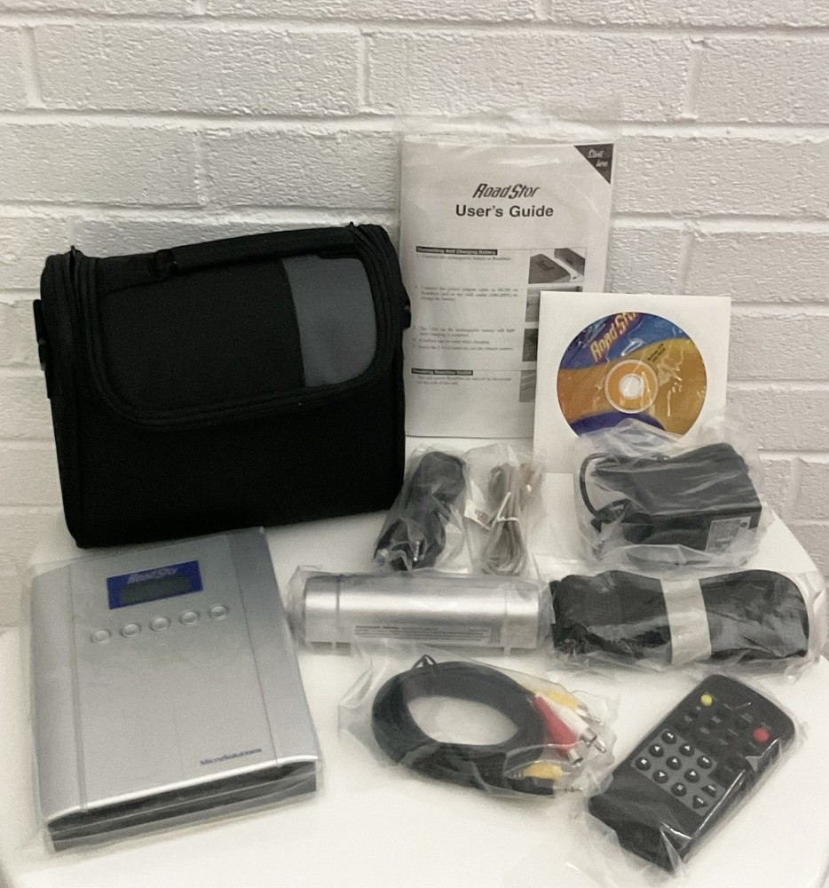 MicroSolutions RoadStor Photo to CD Burner DVD Player Digital Viewer Open Box