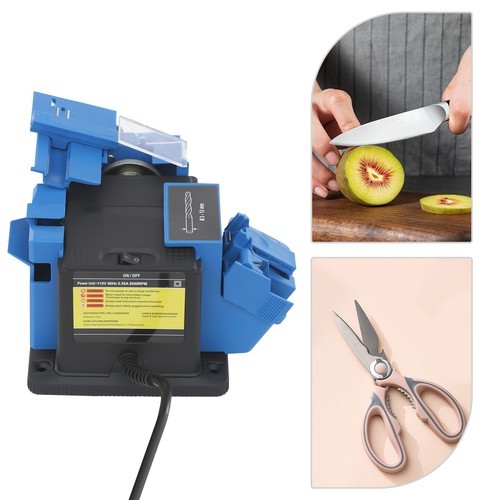 3-13mm Knife Sharpener Scissor Drill Chisel Electric Sharpening Grinder Machine