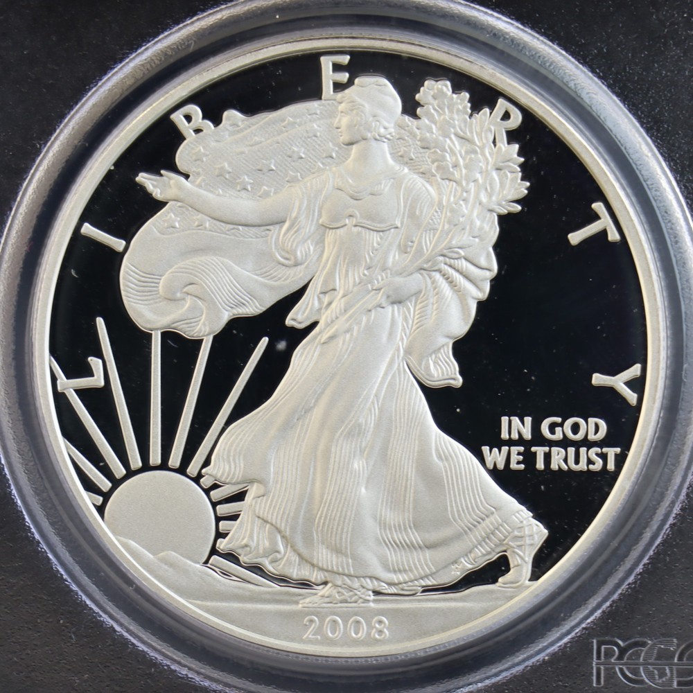 2008-W American Eagle PCGS PR69DCAM