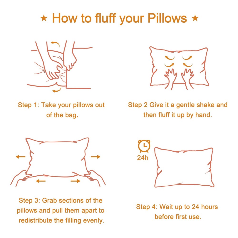 NTBAY Tiny Pillows, Down Alternative 7"x11" Microfiber 11"x7", Light Grey