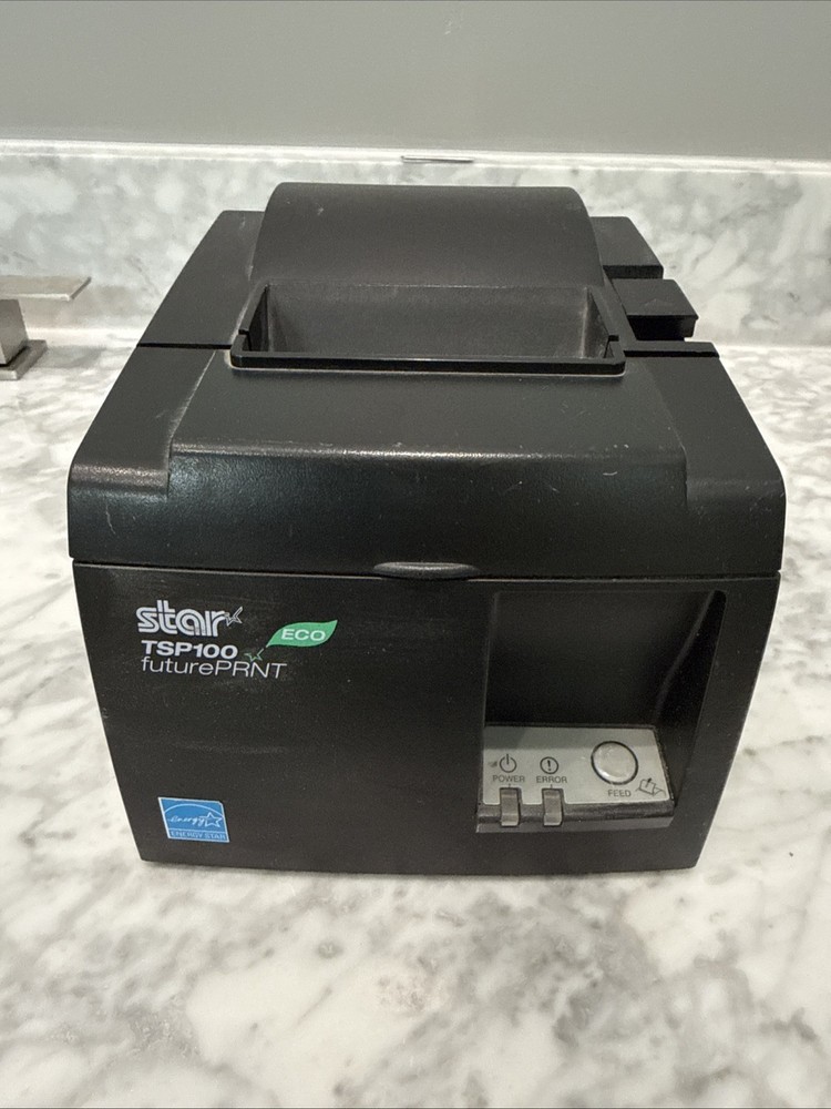 TESTED Star TSP100 futurePRNT 143LAN Thermal POS Receipt Printer Ethernet