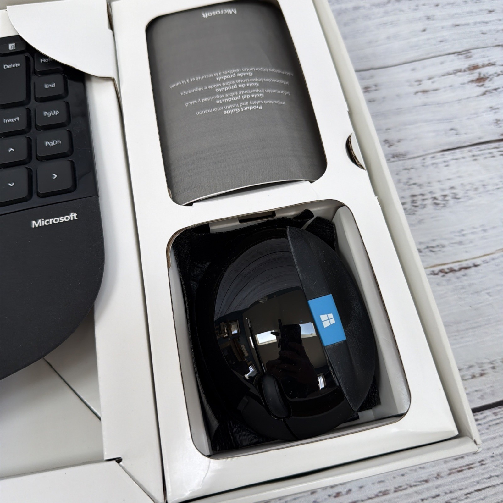 Microsoft L5V-00001 Sculpt Ergonomic Desktop Keyboard Mouse Keypad - TESTED