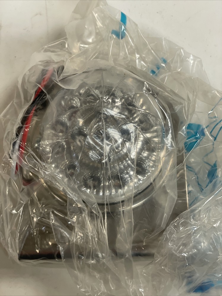 39621 UPI STAINLESS LIGHT BRACKET WITH 17 LED DUAL FUNCTION CLEAR REFLECTOR LITE