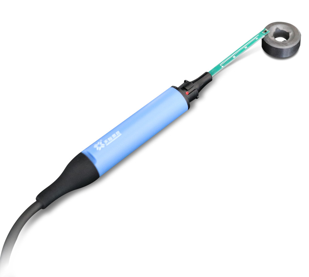 Handheld Gauss Meter Tesla Meter with 0-200mT 0-2000mT USB Interface Hall Probe