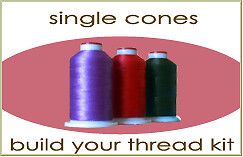 Single Cones Polyester Machine Embroidery Thread 1000m/1100yd