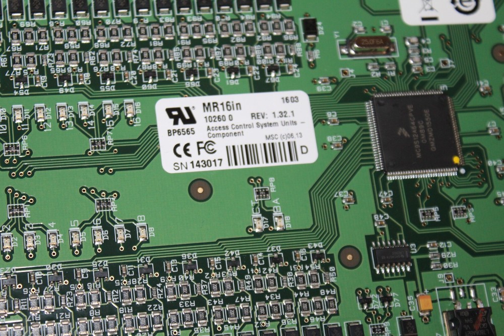 Mercury MR16IN Input Module PCB Access Control (Lenel, Avigilon, RS2) 16CH Input