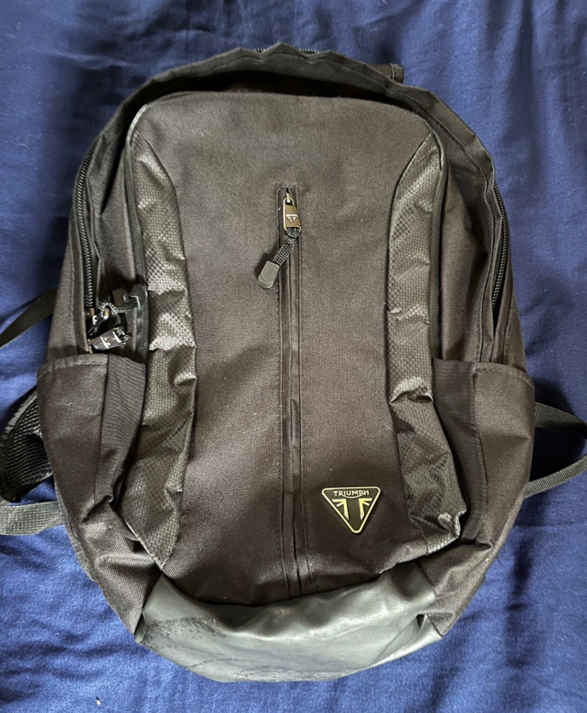 Triumph Motorcycle Backpack Black