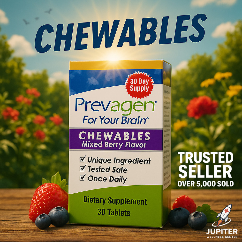 Prevagen 10mg CHEWABLE Tablets, 30 Count - AUTHENTIC and Sealed