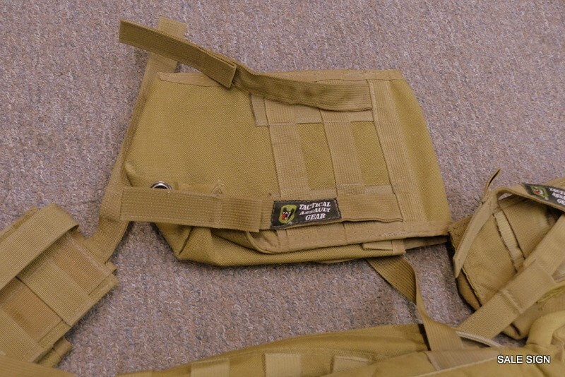 TAG MILITARY BACKPACK WITH EXTRA GEAR