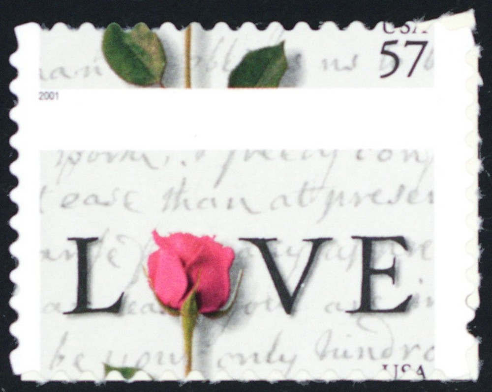 3551, Mint NH 57¢ - Dramatic Misperforation Error - Stuart Katz