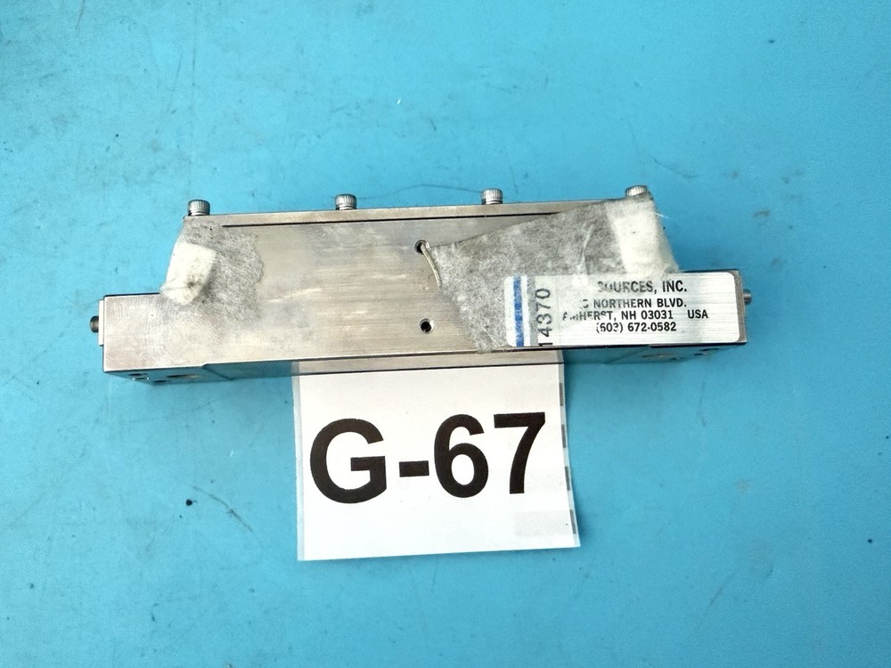 IR Sources RF Microwave Module 7897 | Industrial Amplifier/Detector | Untested