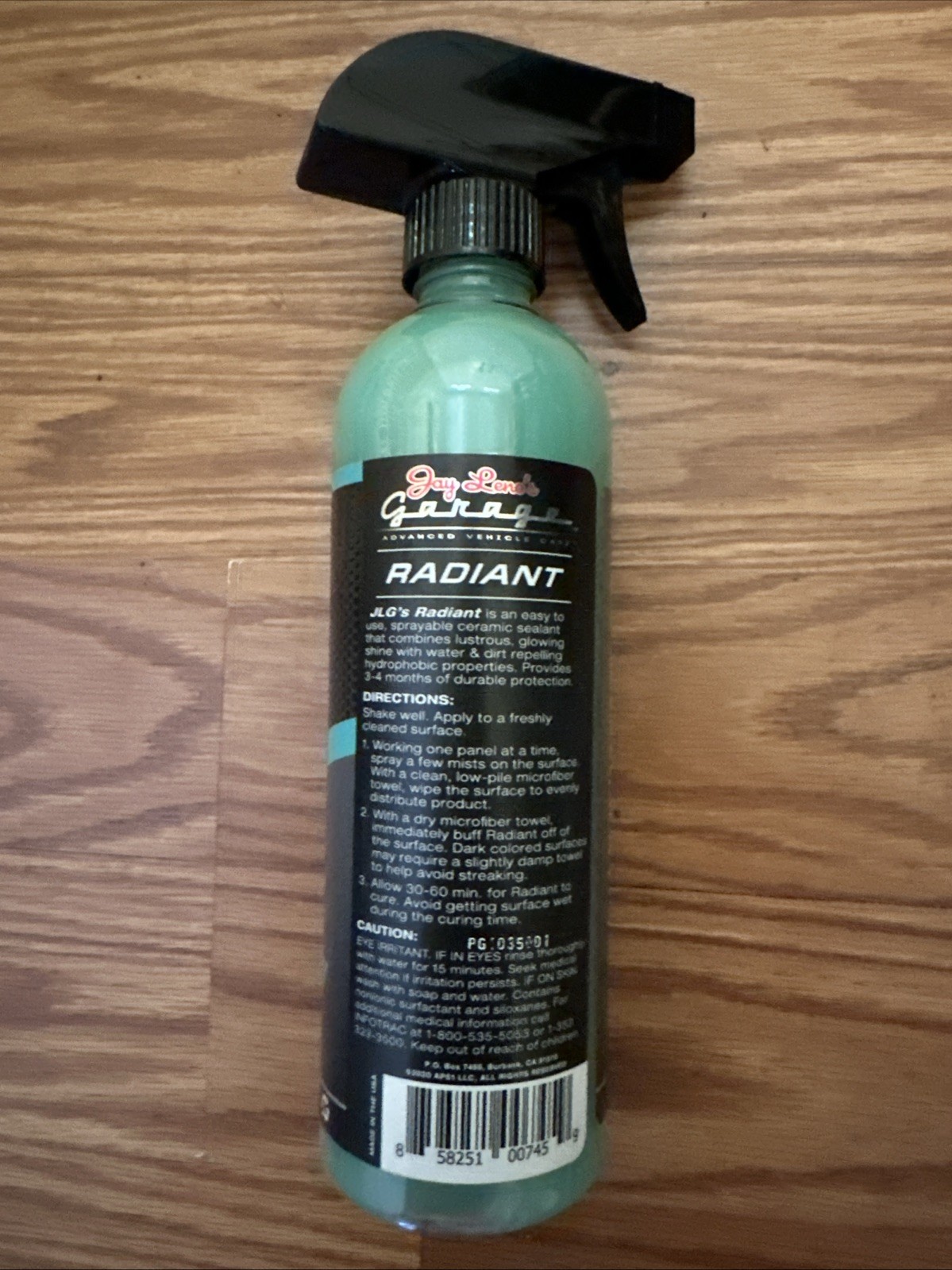 Jay Lenos Garage Radiant Ceramic Coating Spray 