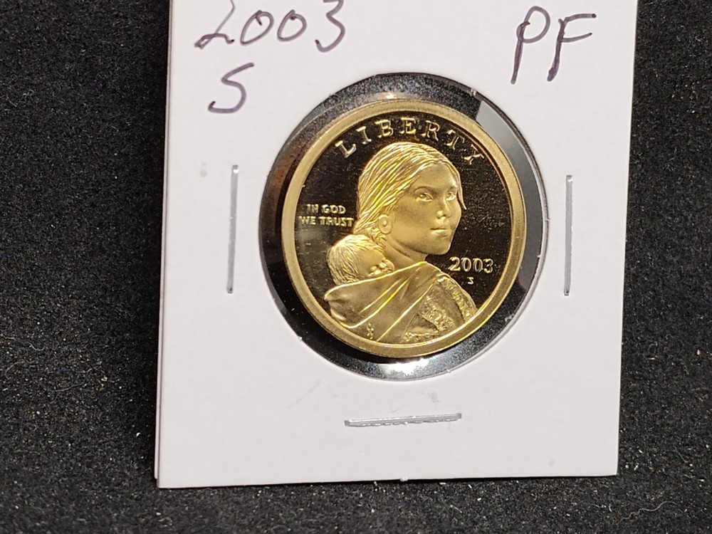 2003 S Proof Native American Dollar
