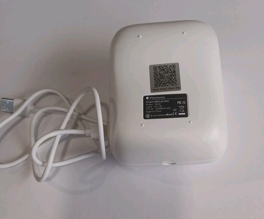 Phomemo M110 Smart Thermal Label Printer Bluetooth Mobile Label Maker Machine