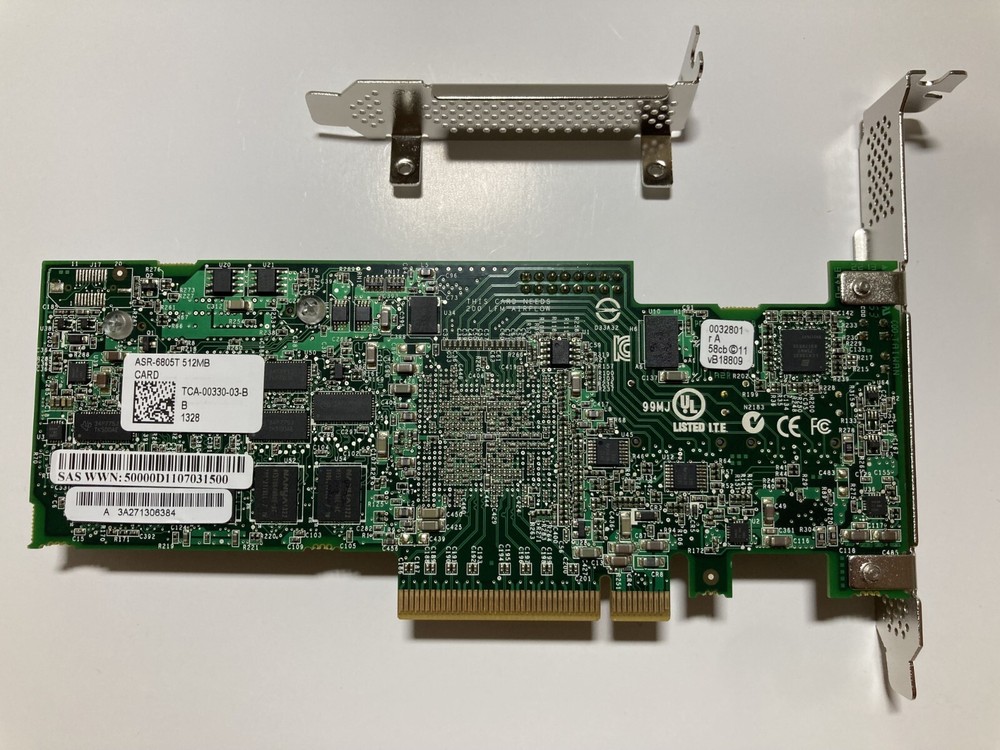 Adaptec ASR-6805T RAID Storage Controller Card