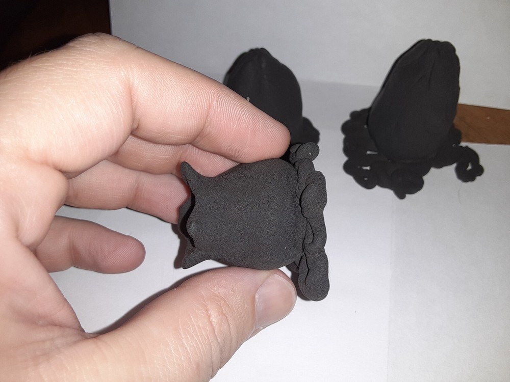3 CUSTOM ALIEN XENOMORPH EGGS- for NECA DIORAMA