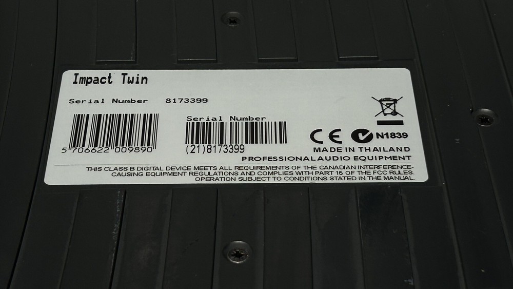 TC Electronic Impact Twin Audio Interface