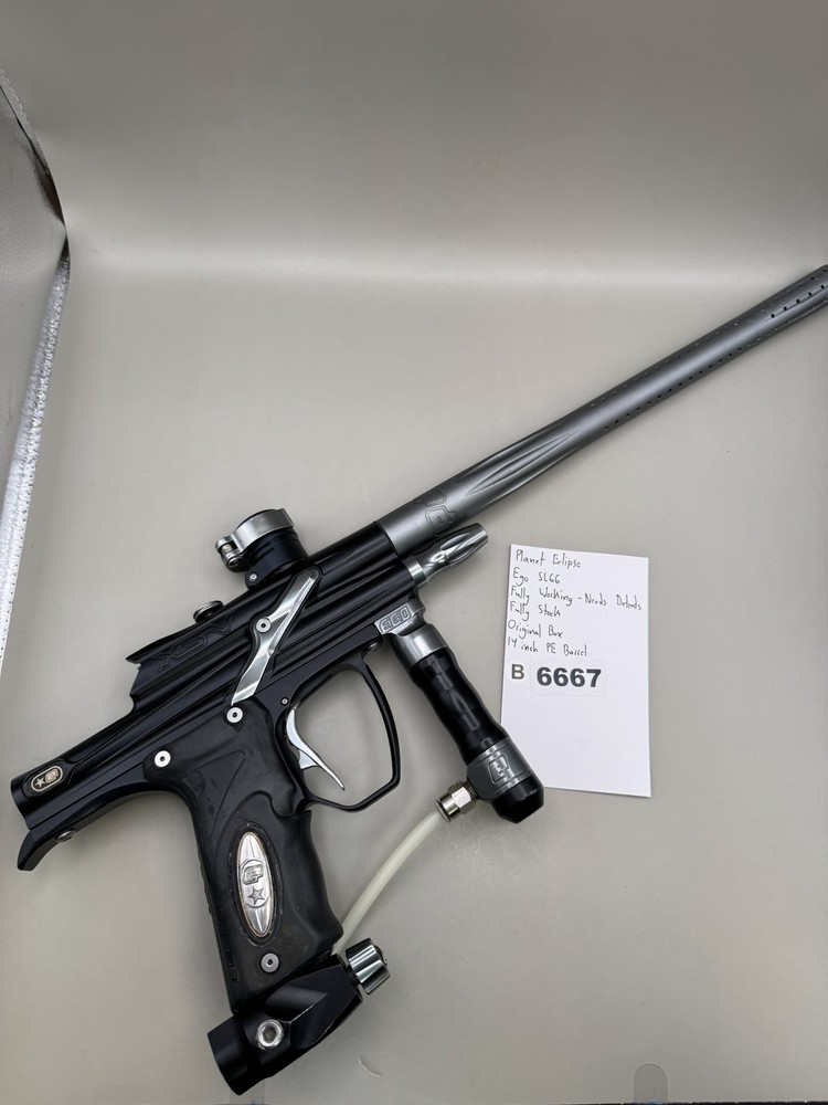 Planet Eclipse Ego SL66 Paintball Marker Black