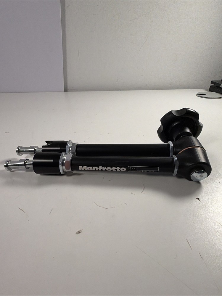 Manfrotto 244 Variable Friction Magic Arm Studio Photography Lighting Accessory