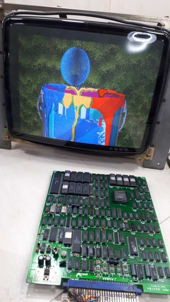 SPLASH * working orıjınal JAMMA PCB