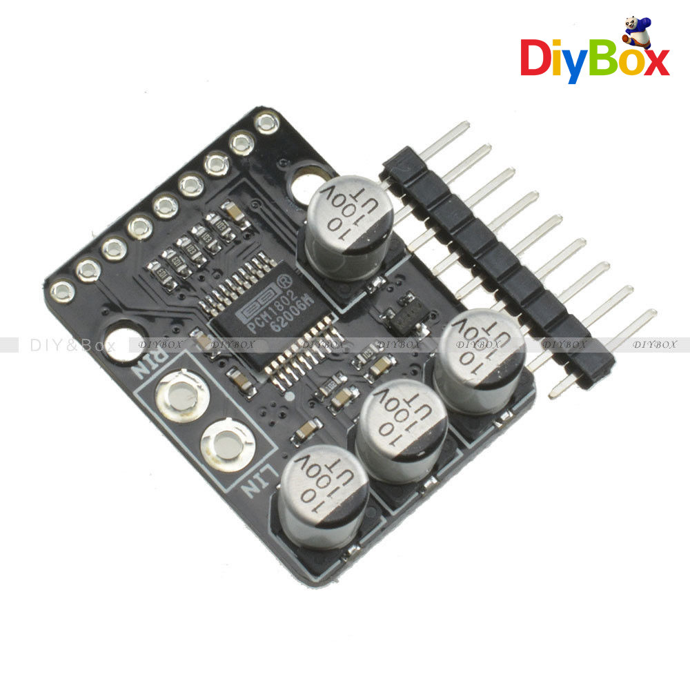 PCM1802 Audio Stereo A/D Converter ADC Decoder 24bit Amplifier Player Board