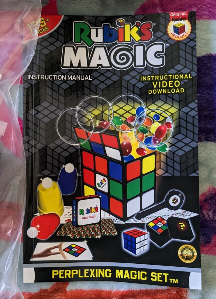 Fantasma Toys Rubik's Perplexing 135+ Magic Tricks Set