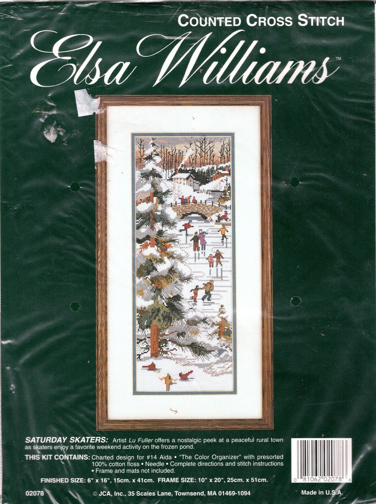 CHOICE: Needlework Kits JCA Elsa Williams Cross Stitch Crewel Needlepoint