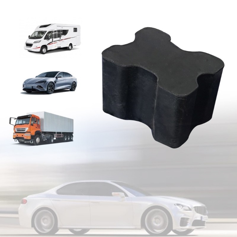 Rubber Front Coil Spring Boosters for 1" to 1.5" Coil Spring Rubber Coil