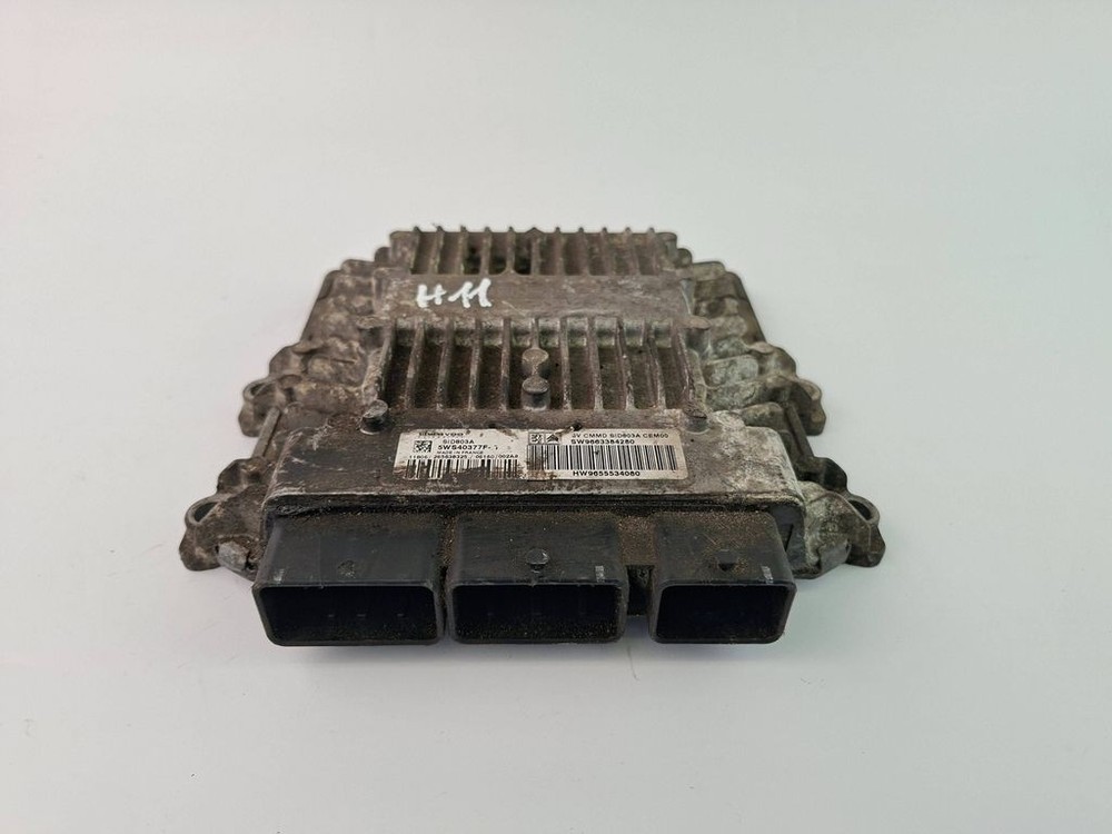 Peugeot 207 2008 Engine Control Unit ECU 9663384280 BVV2935