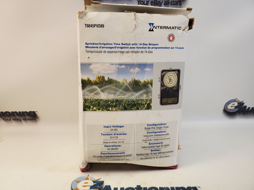 Intermatic T8845PVD89 125v/24v Irrigation/Sprinkler Timer