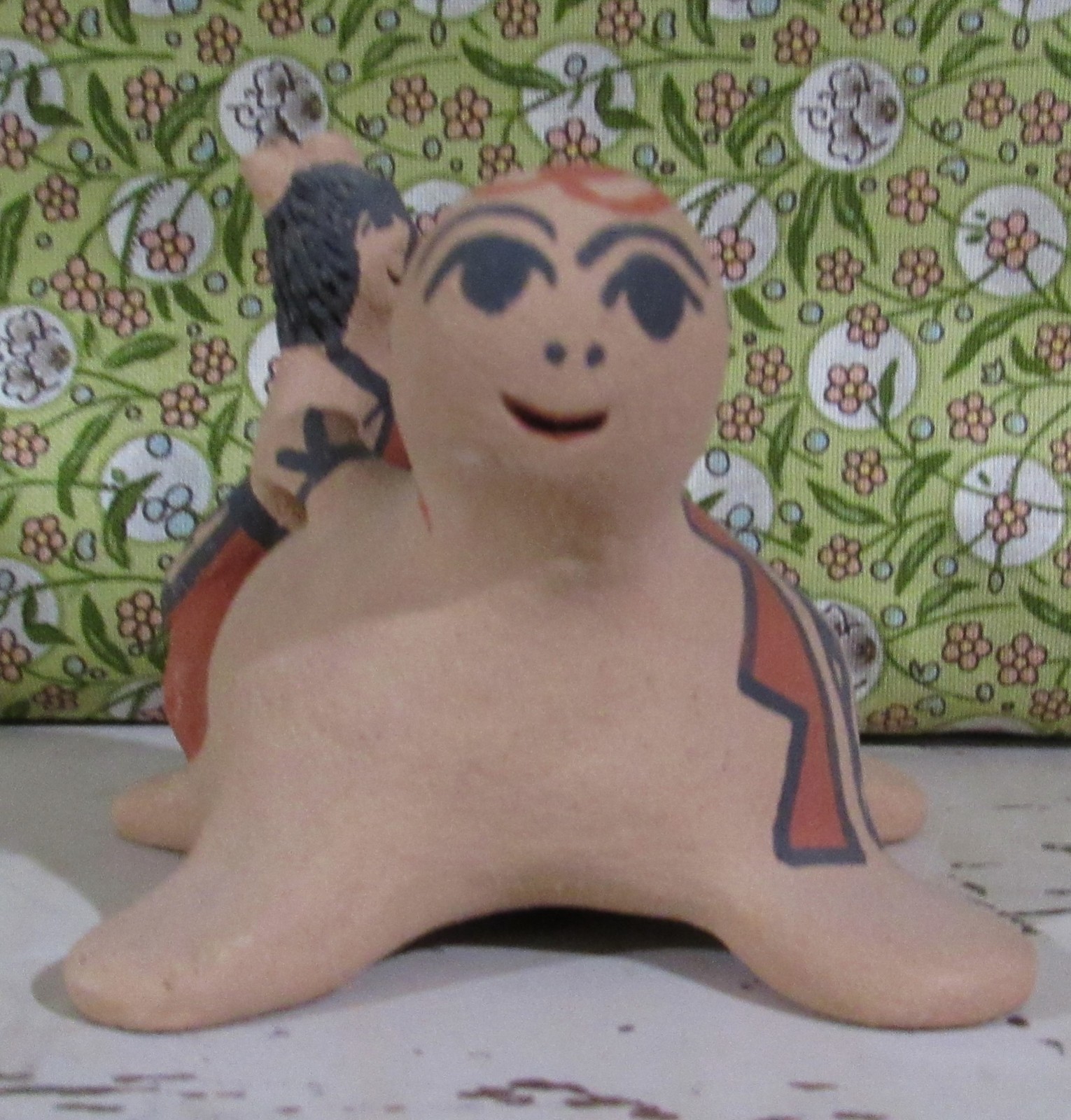 VTG Native American Jemez Pueblo TURTLE Storyteller by Felicia Fragua (F.F.)