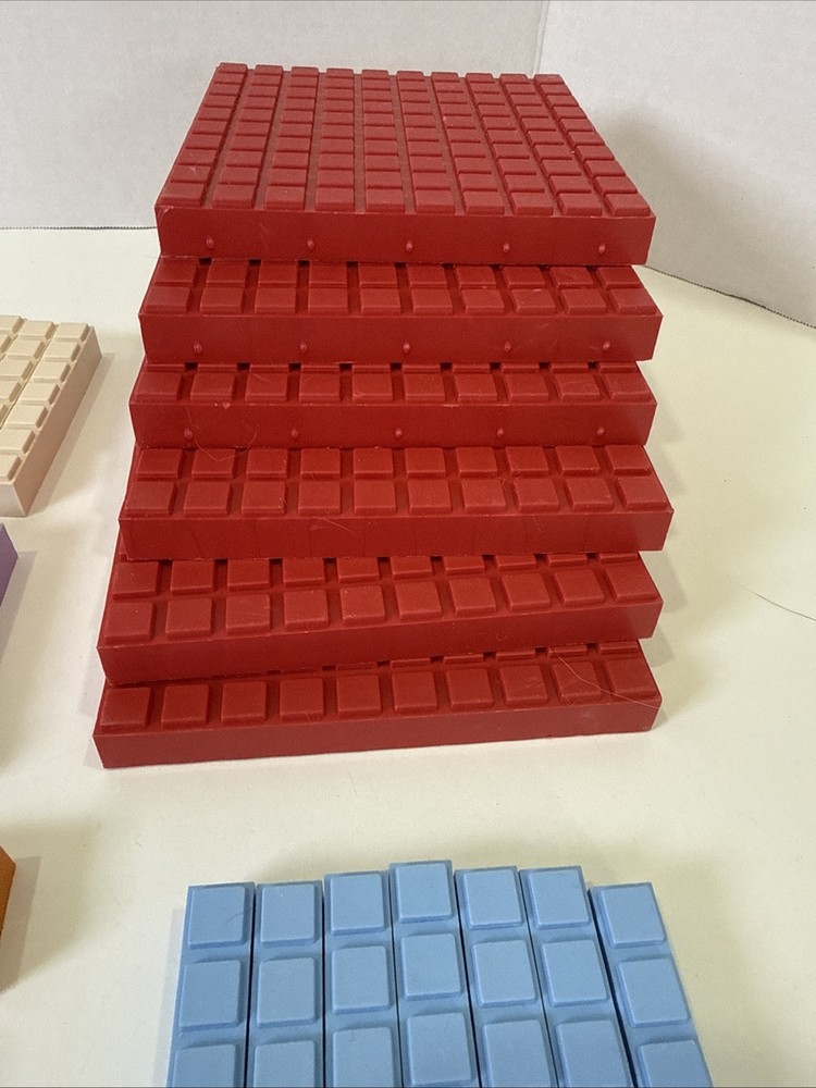Math U See Manipulatives Integer Block Kit -REPLACEMENT PIECES ONLY