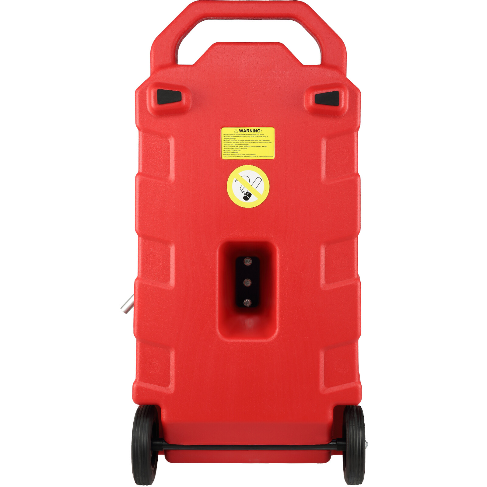 VEVOR 16 Gallon Fuel Caddy Portable Gas Storage Tank 7.8 L/min with Manual Pump