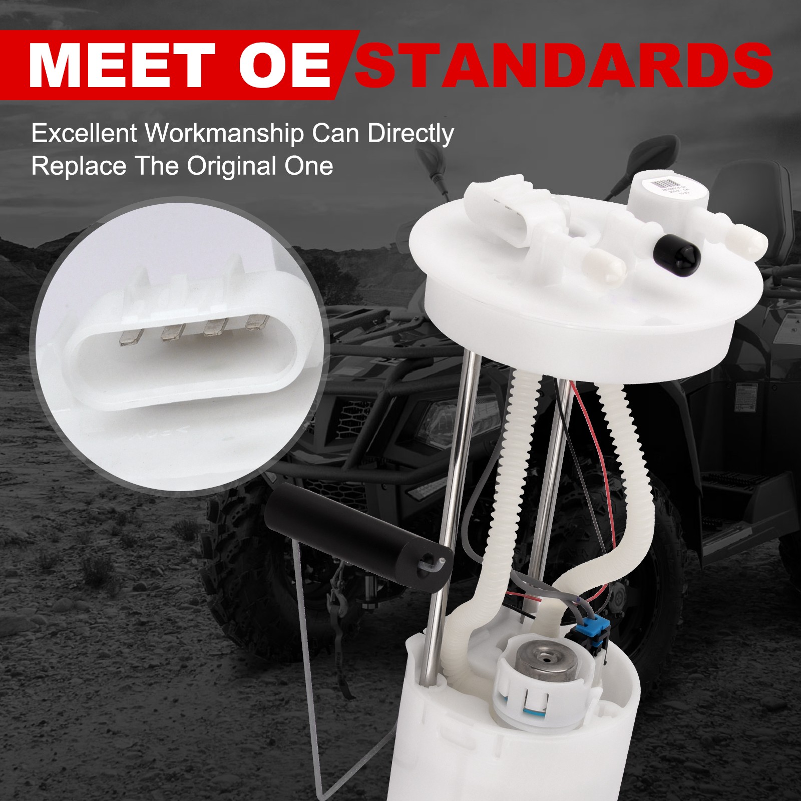 Electric Fuel Pump Assembly For Hisun Bennche Bighorn MSU UTV 400 500 700 800