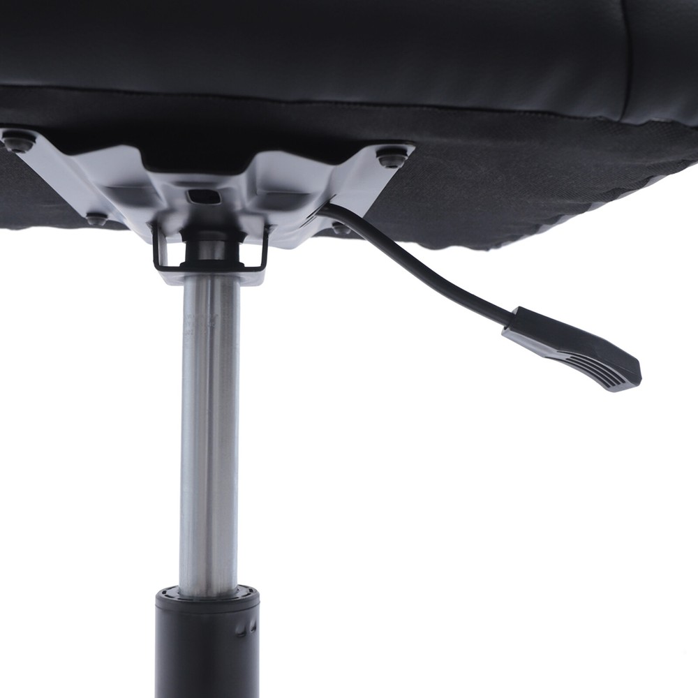 Mobile Footrest with Wheels Work Comfort Height Adjustable Computer Desk Stool