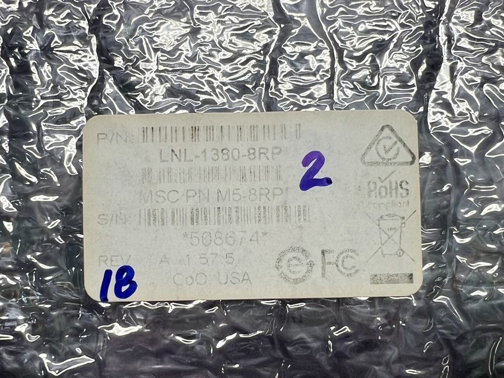 New Open Box Lenel LNL-1380-8RP M-Series 12VDC Eight Reader Interface Module