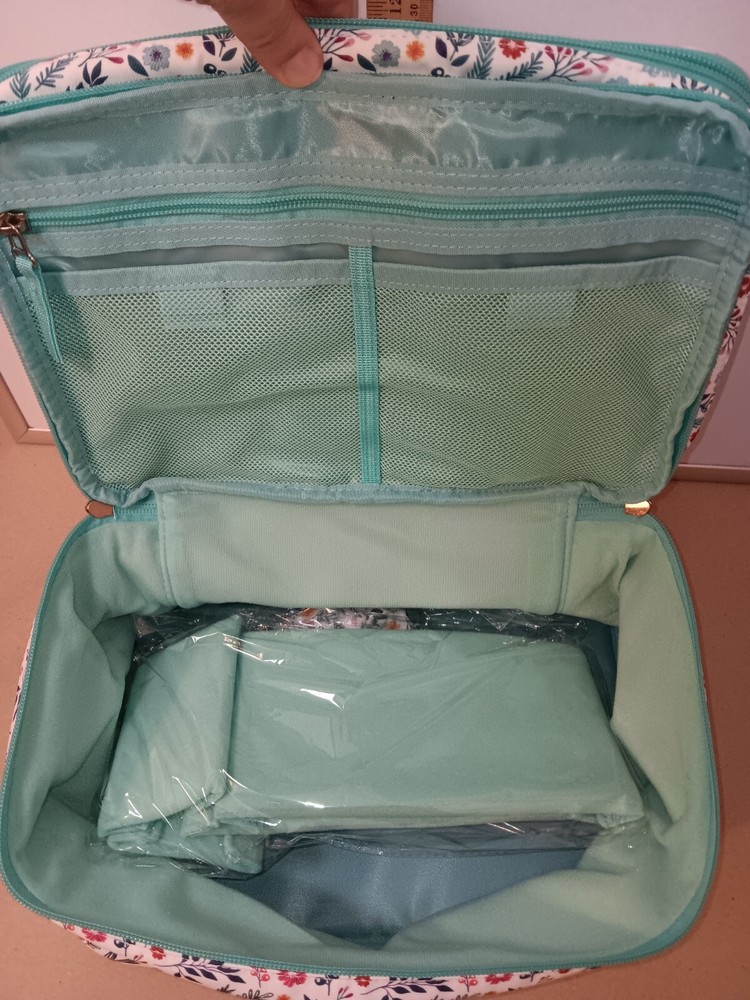 Sewing Accessories Storage And Organizer Case, Carrying Bag, Double Layer