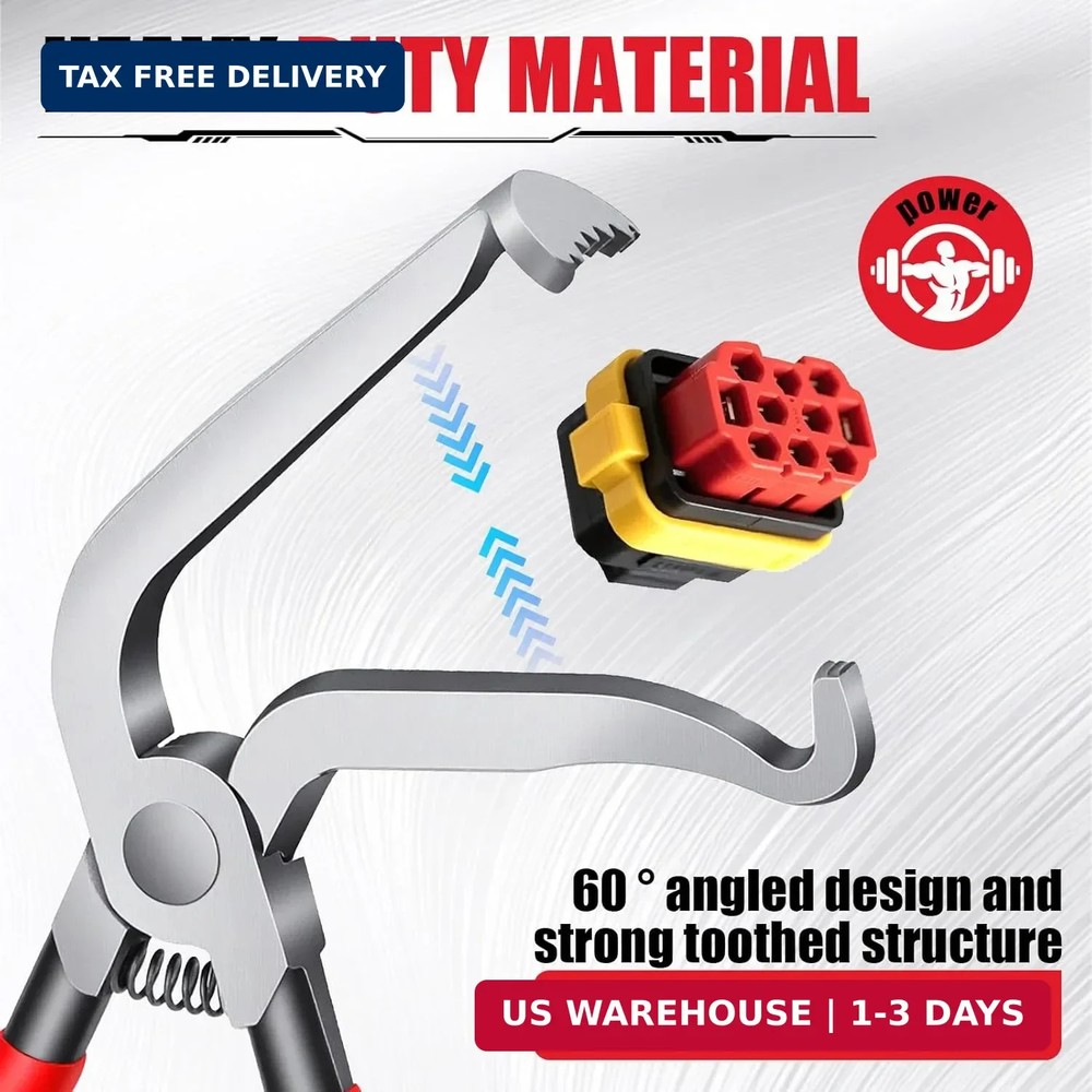 Electrical Disconnect Pliers Connector Separator Terminal Plug Removal Tool Kit