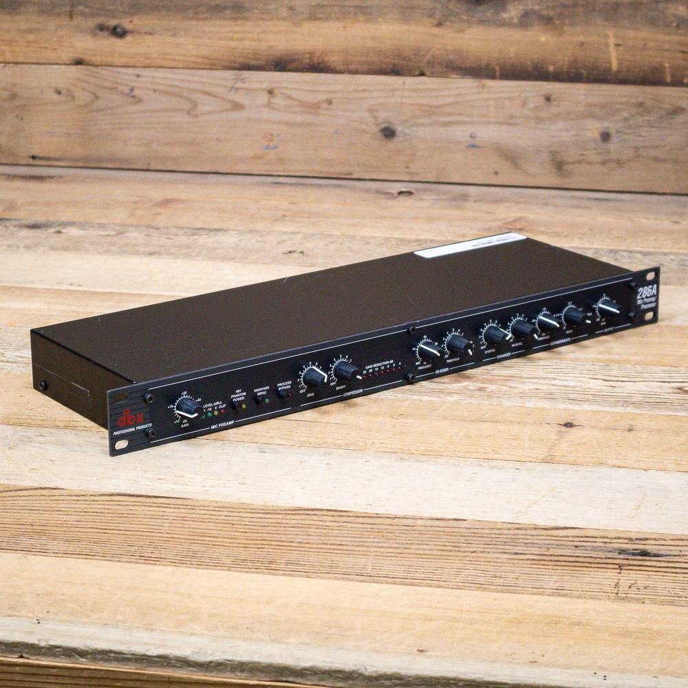 DBX 286A Mic Preamp Processor Vocal Channel Strip Compressor Enhancer U271273