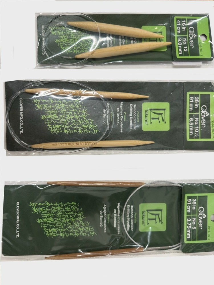 BUNDLE- Clover Circular Knitting Needle