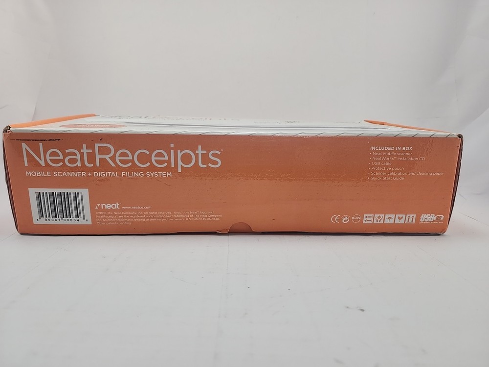 Neat Receipts Mobile Scanner + Digital Filing System Complete