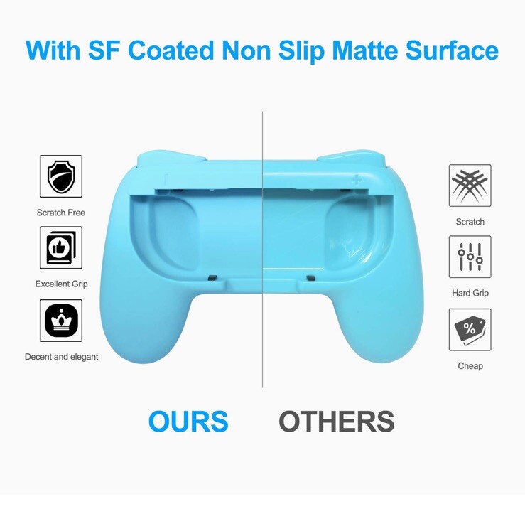 FASTSNAIL~4 Pack~Controller Grip Kit~Compatible with Nintendo Switch~NEW