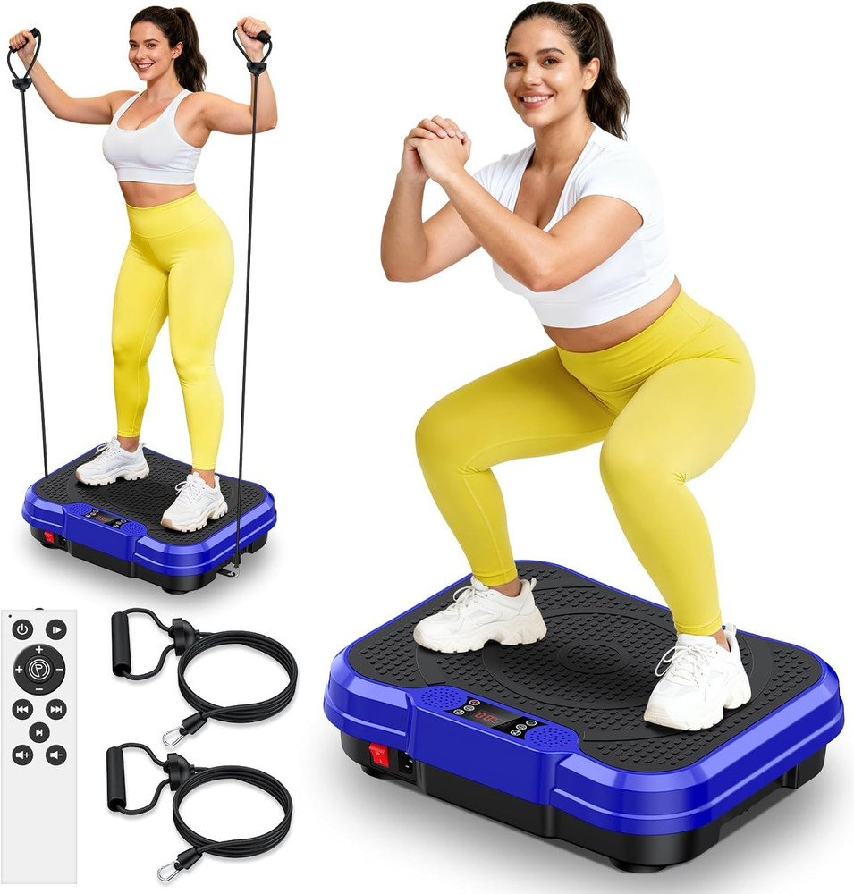 Vibration Plate Exercise Machine,Vibrating Platform for Lymphatic Drainage with