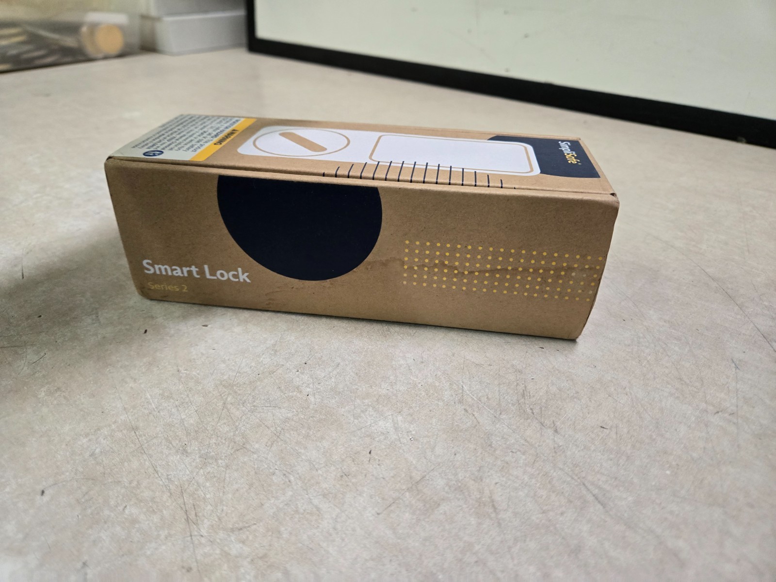 SEALED SimpliSafe Smart Lock Series 2 - Black, Wi-Fi Enabled w/ App & Keypad